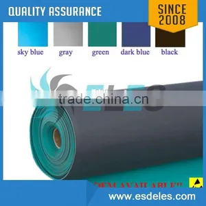 2mm ESD Mat Green Rubber Antistatic Mat thumbnail-2