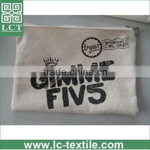 Recommend Trade Assurance Provided 100% Eco-friendly Jute Linen Small Zipper Canvas Cosmetic Pouch With Personal Logo(LCTB01111) thumbnail-1