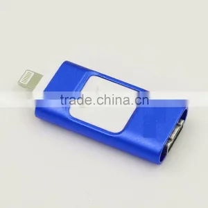 3in1 MicroDrive 64gb Mini Usb Metal Pen Drive OTG for USB Flash Drive thumbnail-1