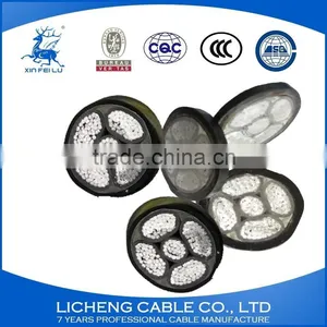 4*300+1*150mm2- 5 Core Best Selling Chinese Cable Supplier Aluminum XLPE Insulated PVC Sheathed Power Cable -YJLV thumbnail-5
