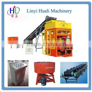Semi Automatic Small Size Brick Machine QTJ4-25 Small Brick Machine thumbnail-1