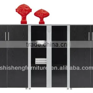 Black Low Cabinet thumbnail-1