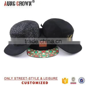 Design 5 Panel Camp Cap Wholesale thumbnail-1