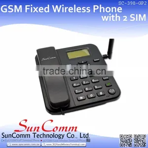 SC-398-GP2 GSM Phone Corded Phone With Dual Sim Card Slots thumbnail-1