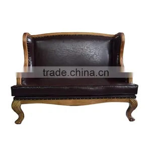 Competitive Wood Sofa Booth Seating for Restaurant Used thumbnail-1