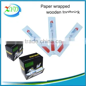2016 Lowest Price High Sales Paper Wrapped Toothpick in China Factory thumbnail-3