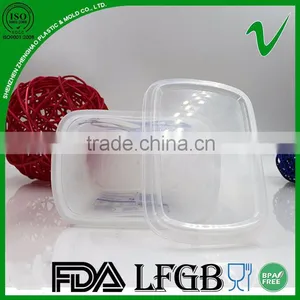 Food Grade 500ml Disposable PP Empty Plastic Container Food thumbnail-1