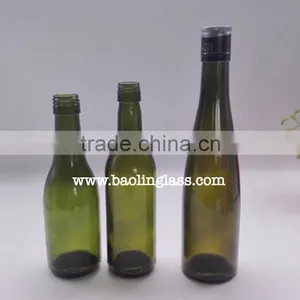 250ml 500ml Olive Green Small Wine Glass Bottle thumbnail-1