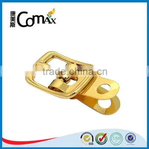 Fashion Shiny Gold Custom Metal Ladies Shoes Buckles thumbnail-2