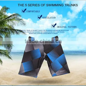 CNYE 2015 New Style Mens Swimwear Sport Swimsuit QH-5551 thumbnail-1
