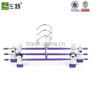 Practical Pvc Coated Metal Pants Hanger thumbnail-1