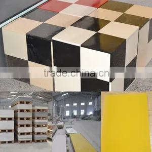 Hot Sell Smooth Touch Acrylic Resin Slab Which Can Use for Five Star Hotel Counter Top,dining Table and Wall Decoration thumbnail-1
