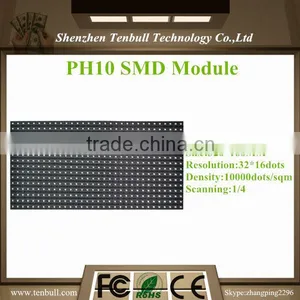 P10 Indoor Smd 3528 Full Color Led Display Panel thumbnail-1