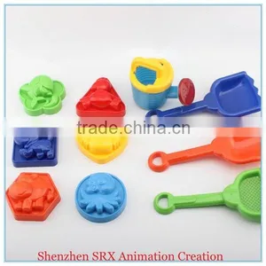 Wholesale Beach Toys Moulds Spade Sieve Tools Set for Children,plastic Wholesale Beach Toys for Children,wholesale Beach Toys thumbnail-1