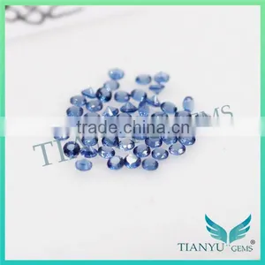 Wholesale Loose Artificial Gems Stone #A1582 Round Brilliant Cut Nano Sital Gems for Jewellery Price thumbnail-1