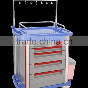 KL-ITT850 Hot Sale High-strength ABS Durable Medical Transfusion Cart and Trolley thumbnail-1