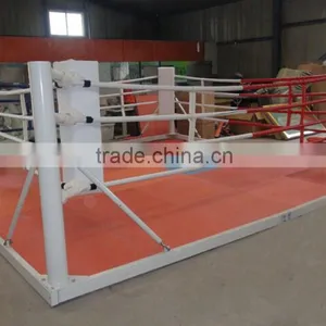 UWIN Free Standing Floor Boxing Ring/used Floor Mounted Boxing Ring for Sale thumbnail-5