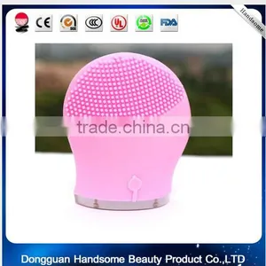 Rechargeable Beauty Ultrasonic Electric 3D Facial Cleaning Cleaner Brush Massage Face Cleansing Brush thumbnail-4