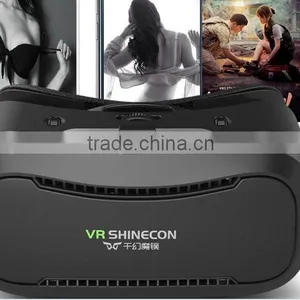 1080p Virtual Reality Headset Head Mount 3d Glasses For 4.7 to 6.0 Inch Screen Smartphones thumbnail-1