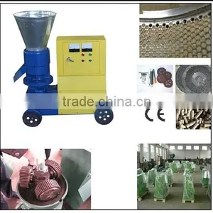 MKL225 Flat Die Wood Pellet Machine With Roller Driven thumbnail-2