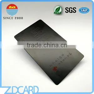 Custom Stainless Steel Matte Surface Blank Business Card thumbnail-4