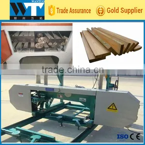 China Gold Supplier Portable Horizontal Band Saw for Logs,wood Cutting Band Saw thumbnail-1