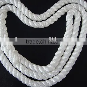 3 Strands Twist Offshore Polypropylene Rope With Braided Fork Knot thumbnail-1