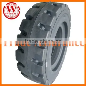 Good Tolerance Skid Steer Tires 12-16.5 Solid for Construction Sites thumbnail-1