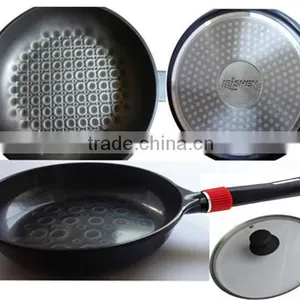 3D Ceramic Swallow Die-Casting Alu Frying Pan( 2013 TV Shopping Cookware) thumbnail-1