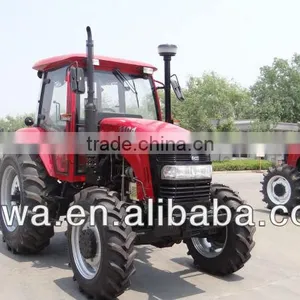 2016 Hot 110hp 4WD NEW1104 With Front End Loader and Backhoe Farm Tractor thumbnail-1