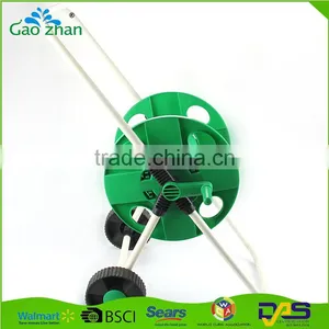Retractable Garden Water Hose Reel Cart With Plastic Plate,connector and Handle thumbnail-2