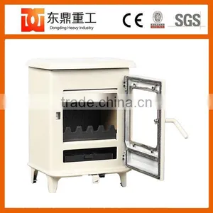 2016 Enamel Firpelace Type Freestanding Cast Iron Enamel Wood Burning Stove With Glass Door thumbnail-2