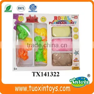 Eco-friendly Safe Kids DIY Play Sand Plastic Molding Intelligent Toys thumbnail-2