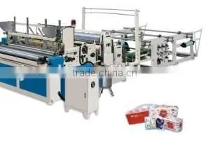 Automatic Toilet Paper Rewinder,napkin Embossing and Folding Making Machine,good Price thumbnail-6