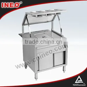 Single Pan Buffet Bain Marie Food Warmer(INEO Are Professional on Commercial Kitchen Project) thumbnail-1