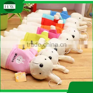 Wholesale Korean School Promotional Gift Customized Plush Pencil Case thumbnail-2