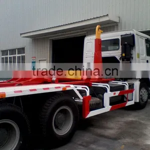 Sinotruk HOWO 8x4 Hook Lift Garbage Truck for Sale thumbnail-2