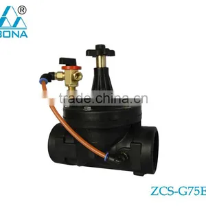 1.5" or 1 1/2" Combined 3 Position Shunt Valve Agriculture Irrigation Pressure Reducing Solenoid Valve thumbnail-1