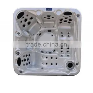 Acrylic Material and Corner,Center Drain Location Bathroom Tub for Jakuziy thumbnail-2