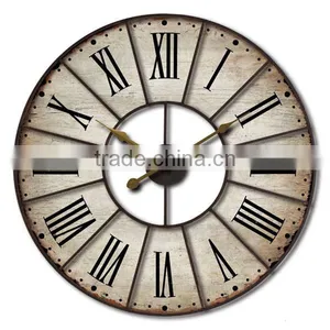 Novelty Metal Carved Antique Wal Clock thumbnail-1