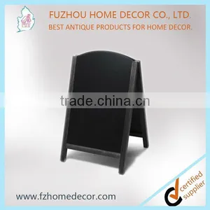 Customized Free Standing Wooden Blackboard/chalkboard Stand With Name Tag thumbnail-6