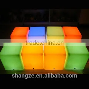 16 Colour Light Flashing Ways Waterproof Led Cube Furniture ,led Cube 40 cm thumbnail-1