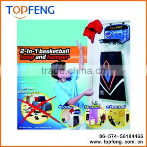 2-In-1 Basketball Hoop and Hamper /hamper Hoop / Basketball Hoop thumbnail-1