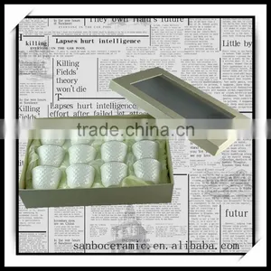 High Quality Bulk Porcelain Tea Cup Set In Gigt Box Wholesale Ceramic Tea Cup Set thumbnail-3