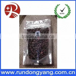 Transparent Coffee Bag With Zipper thumbnail-1