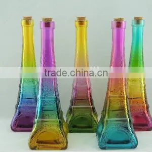 Machine Made Glass Vase for Home Decoration / Square Glass Vase thumbnail-4