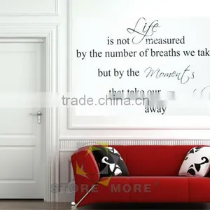 PVC Dining Room Decor Wall Art Alphabet Letters Stickers thumbnail-1