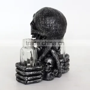 Decorative Gothic Cow Skull For Home Bar thumbnail-3