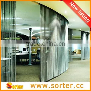 Fashionable Wire Mesh Shower Curtain thumbnail-1