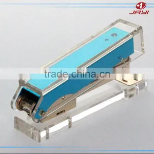 China Factory Acrylic Funny Fancy Stapler,hot Sale Stapler for Binding thumbnail-1